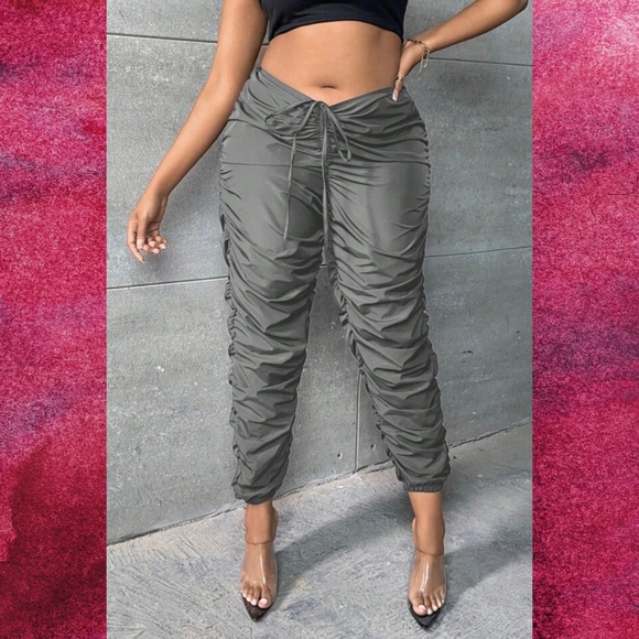 HP | SHEIN SXY Ruched Pants - Picture 3 of 7